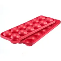 Westmark 12er CakePop-Silikonform, 30242260 , Farbe: Rot
