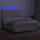vidaXL Boxspringbett mit Matratze & LED Creme 140x200 cm Stoff