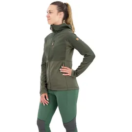 Fjällräven Abisko Trail Kapuzenfleece - Deep Forest - L