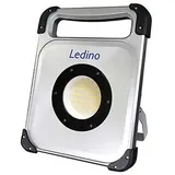 Ledino Baustrahler Veddel 30, mit Akku, 2.200 + 300 Lumen, 30 W, IP54 Spritzwasserschutz