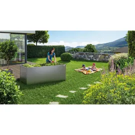 Biohort Hochbeet 201 x 201 x 77 cm dunkelgrau-metallic