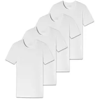 SCHIESSER Herren T-Shirt 4er Pack 2PACK T-shirt,