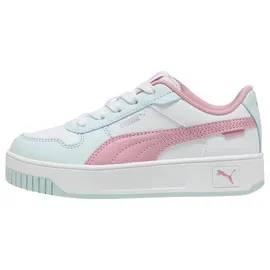 Puma Carina Street PS Damen Weite E Weiß/Pink 34,5