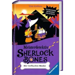 RAVENSBURGER 40911 Meisterdetektiv Sherlock Bones. Band 2: Die verfluchte Maske