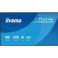 Iiyama LH5064UHS-B1AG 16:9 2xHDMI+1xUSB-C (Speditionsversand) 3840 x 2160 Pixel,