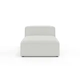 OTTO home Chaiselongue Polyester 1-Sitzer Beige
