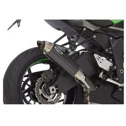 Shark Auspuff SRC-4 Auspuffsystem mit EG-BE Schwarz, Carbon oder Titan