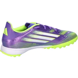 adidas F50 LEAGUE TF - Purple Rush/Ftwr White/Lemon / 48