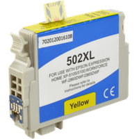 Ampertec Tinte für Epson C13T02W44010 502XL yellow