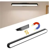 Schrankleuchte, Dimmbare Led-schrankleuchte Mit Touch-bedienung Und Magnethalterung, Verstellbarer Winkel, 2500-mah-usb-akku, Led-leuchte Für Kleiderschrank, Treppe, Küche, Flur