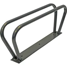 Silverline Fahrradständer für bis zu 2,5-Zoll Reifen grau, orange