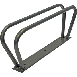 Silverline Fahrradständer für bis zu 2,5-Zoll Reifen grau, orange