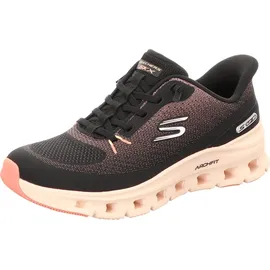 SKECHERS Arch Fit Glide-Step Pro Damen Black Mesh/Peach Trim 37