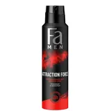 Fa Pflege Men Attraction Force Deodorant Spray 6 x 150 ml