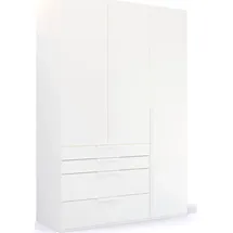 Rauch Drehtürenschrank Purisma 151 x 223 x 60 cm Weiß