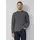 s.Oliver Strickpullover aus 100% Wolle mit Zopfmuster und Ärmel-Patch - grau - XXL