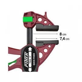 PIHER Quick 125 Extra Zwinge Leimzwinge Schnellspannzwinge