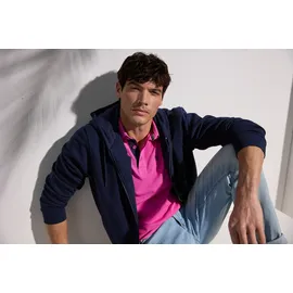 delmao Poloshirt "Neue Kollektion", Herren, Gr. 4XL (68/70), pink, Piqué, Obermaterial: 100% Baumwolle, kontrastfarbene Details, normal, angesetztes Bündchen, Shirts, normale Passform, Kurzarm, mit Stickerei