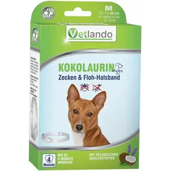 Vetlando Kokolaurin Anti-Zecken- & Flohhalsband Hundepflegeartikel Größe: L ></noscript>20kg