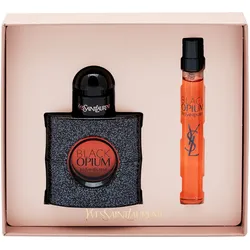 Eau de Parfum YVES SAINT LAURENT "Yves Saint Laurent Black Opium Set", transparent, Parfüms, Damen
