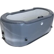 NETSPA Järvi Ice Bath 200 x 200 x 70 cm Grau