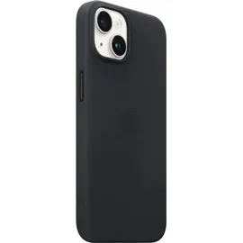 Apple iPhone 14 Leder Case mit MagSafe Mitternacht