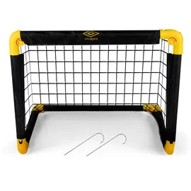 Umbro Fußballtor Schwarz/Gelb 50 x 44 x 44 cm