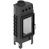 Kaminofen Hitze ALBERO AL9S.V-D 9 kW Kaminofeneinsatz Ofen Holzofen Kamin schwar