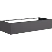 Neoro Waschtischunterschrank 1 Auszug 120 x 23,5 x 51,3 cm Grau