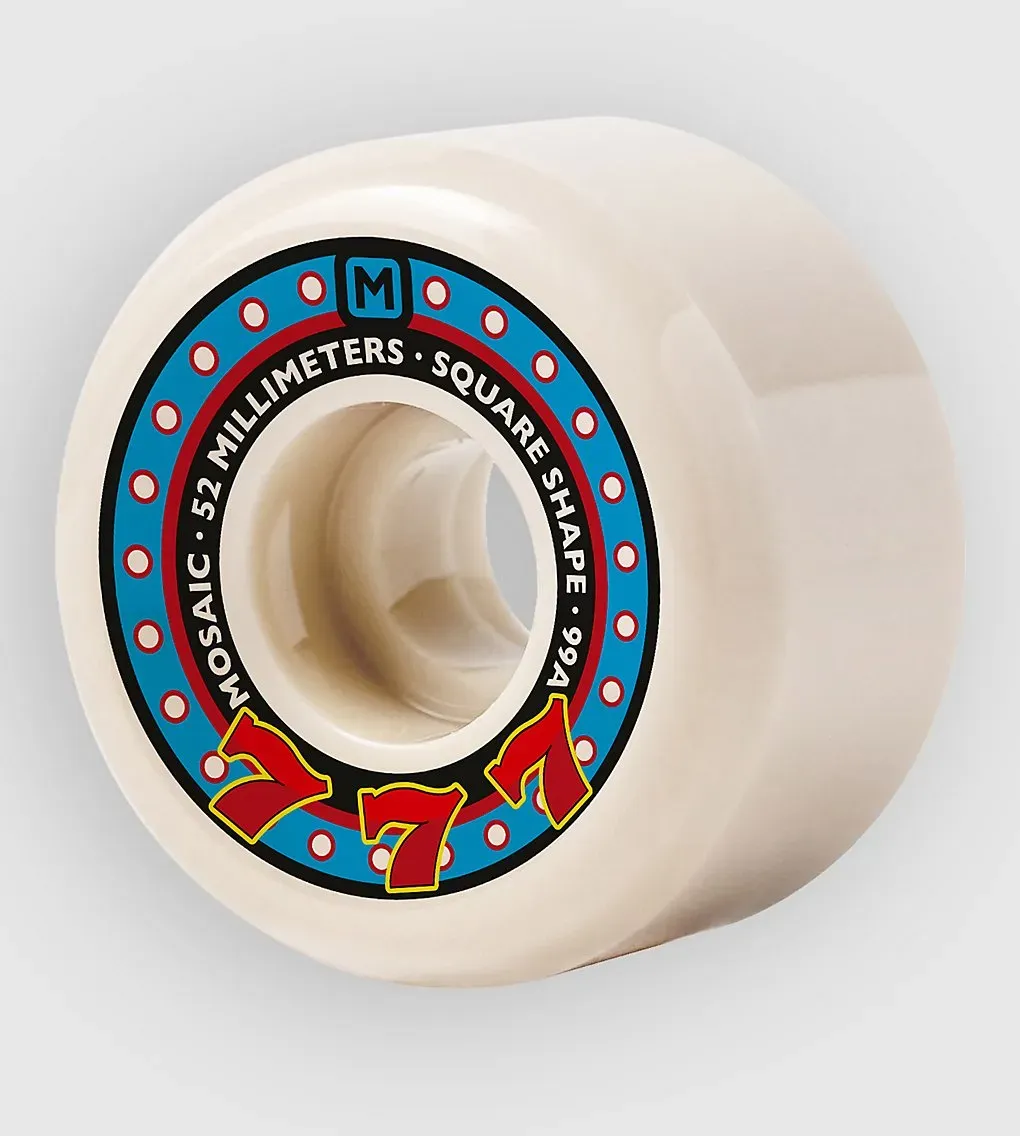 Mosaic Sevens SQ 52mm 99A Rollen white Gr. Uni