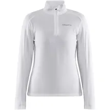 Craft Core Gain Midlayer 1/2-Zip Langarmshirt Damen 900000 white XL