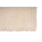 rattan-petrak 1 Meter Wiener Geflecht (Natur hell) (B 45cm), Stuhlgeflecht, Heizkörperverkleidung, Wabengeflecht aus Stuhlflechtrohr, Flechtrohrgewebe, in verschiedenen Breiten
