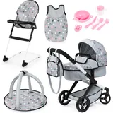 Bayer Design Kombi-Puppenwagen Xeo deluxe set (17007AB)