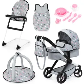 Bayer Design Kombi-Puppenwagen Xeo deluxe set (17007AB)