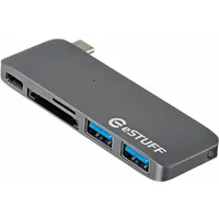 ESTUFF USB Type-C Slot-in Hub (USB-C, 3 Ports), Dockingstation