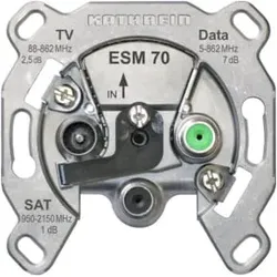 Kathrein BK-Modem-Steckdose Einzeldose, 3fach ESM 70