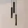 LINDBY Joffrey 3-flg. 24 cm rund schwarz