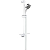 GROHE Vitalio Comfort 100 Brauseset 26398000 chrom, Brausestange 600mm, Handbrause 2 Strahlarten