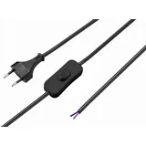 Sygonix SY-5044224 Strom Anschlusskabel Schwarz 1.50 m