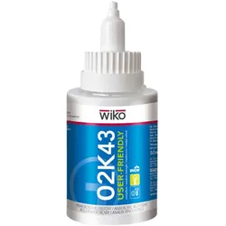WIKO Schraubensicherung 02K43, 50 ml, Ziehharmonika Flasche