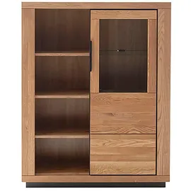 MCA living Greno Kombi-Highboard 112 x 142 x 40 cm Beige / Braun