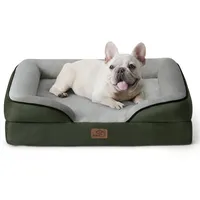 Bedsure Hundecouch Ergonomisch 71 x 58 cm Tannengrün