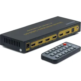 KanaaN 4K HDMI Uhd-Matrix 6x2 Switch