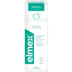 elmex SENSITIVE Zahnspülung, Schutz vor empfindlichen Zähnen 100 ml Lösung