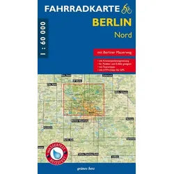 Fahrradkarte Berlin Nord