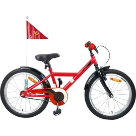 vidaXL Kinderfahrrad 18 Zoll rot