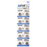 XCell Alkaline Knopfzelle LR44 10er Blister