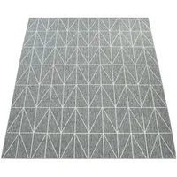 Paco Home Outdoorteppich, grau, Textil, Rechteckig, 120x170 cm, strapazierfähig,