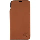 JT Berlin iPhone 17 Pro Max Echtleder BookCase cognac