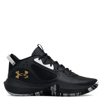 Under Armour Grade School Lockdown 6 black/metallic gold 37,5